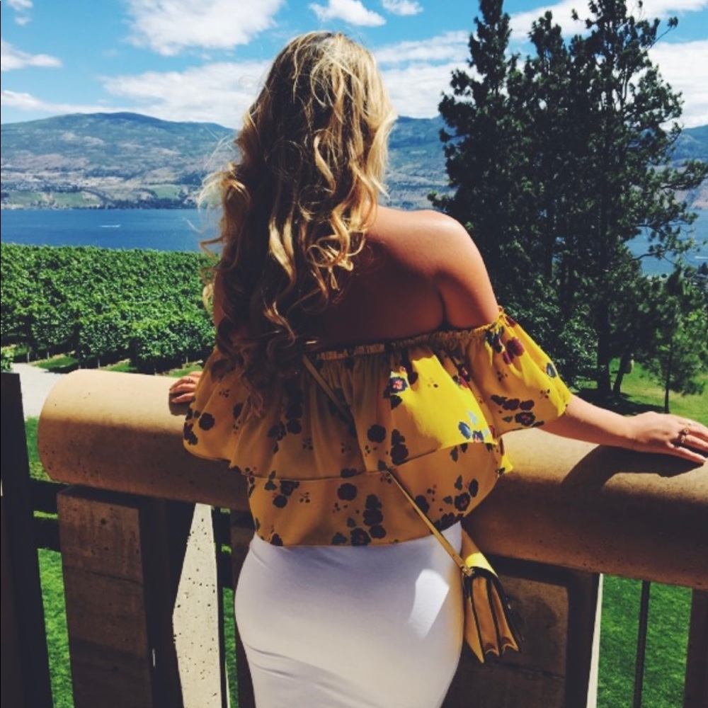 Off the shoulder top